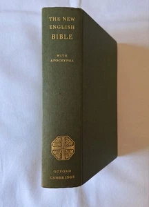 The New English Bible With Apocrypha Oxford Cambridge 1970 Pre-owned - Picture 1 of 14