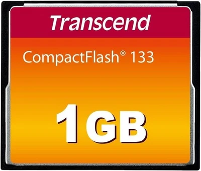 Transcend TS1GCF133 1GB 133X Compact Flash Card - Image 1 of 4