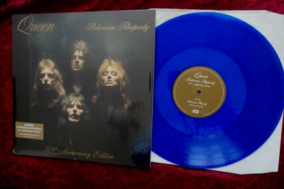 QUEEN...max LP...Bohemian Rhapsody ( 50TH edition ...+180gr.+Color Blau ) - Bild 1 von 2
