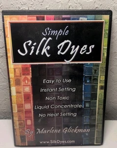 Simple Silk Dyes Marlene Glickman DVD B184 - Picture 1 of 2