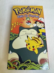 Pokemon VHS Wake Up Snorlax! 1998 VIZ Video Pioneer Vintage Episodes - Picture 1 of 4