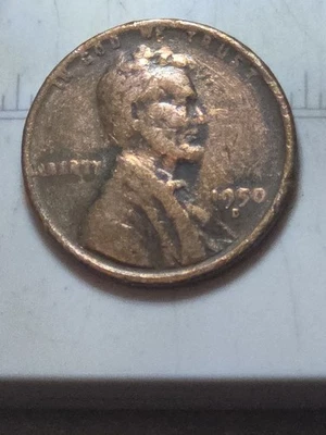 1950 D Wheat Penny ERROR COIN Rim Letters - Image 1 of 4