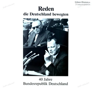 Various - Reden Die Deutschland Bewegten (40 Jahre BRD) 2LP (VG+/VG+) '* - Picture 1 of 1
