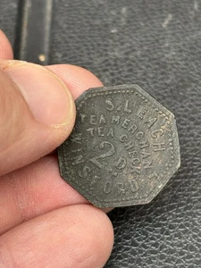 Teehändler Medaille Winsford Handel Antik Werbung Sammlerstück 9e - Bild 1 von 2