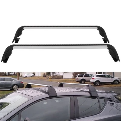 Roof Rack Cross Bar Luggage Baggage Carrier Cargo For 2018-2021 Toyota C-HR 2.0L Foto 1 de 4