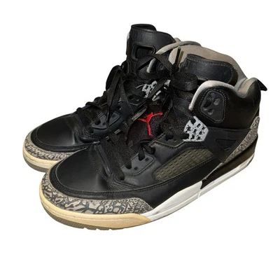 Nike Jordan Spizike Negro Cemento Hombres Talla 10 315371-034 Zapato de Baloncesto Tenis Foto 1 de 4