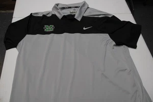 POLO DE GOLF NIKE SIN TALLA ETIQUETA MARSHALL UNIVERSITY THE HERD LUMOS NETWORKS - Imagen 1 de 9