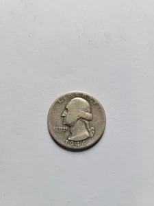 1944 D U.S. Quarter 90% Silver - Picture 1 of 4