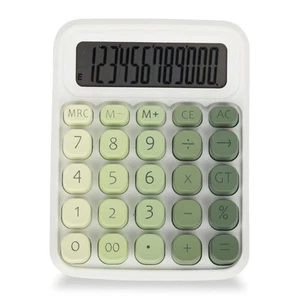 RATAVA Colorful Candy 12-Digit Large LCD Display with Sugar Cube Buttons (Green) - Picture 1 of 7