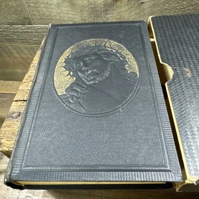 Haus Chronik der Familie  German Prayer Book Family Bible Religious Antique - Image 1 of 4