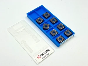 Kyocera SNMG432XQ PV7010 New Cermet Inserts - Qty. 8 - Picture 1 of 2