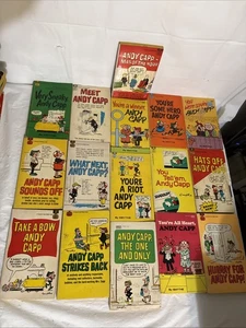 Posten von 16 Vintage ANDY CAPP Comic Taschenbüchern von Smythe Fawcett. Goldmedaille - Bild 1 von 8