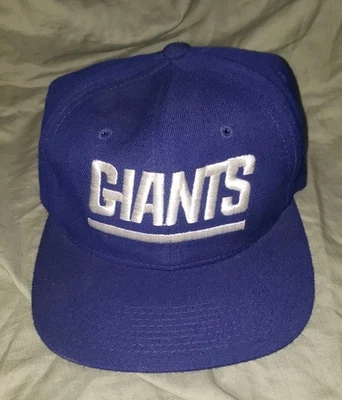 De colección New York Giants Deportes Especialidades Lana Snapback Sombrero Gorra Foto 1 de 4