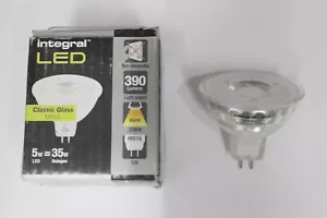 1x 5W (=35W) LED MR16 12V, 2700K Warm White, Low Energy Spot Light Bulb Lamp - Picture 1 of 1