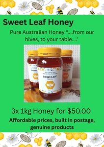3x 1kg for $50.00..... RAW HONEY Australian Honey FREE POST from Beekeeper - Picture 1 of 2