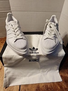 Beyoncé x Adidas Superstar Platform Limited Edition FRIENDS & FAMILY Promo Rare - Picture 1 of 16