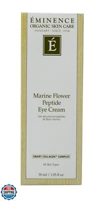 Péptido de flores marinas Eminence Organic Skincare, crema para ojos, 1,05 onzas Foto 1 de 4