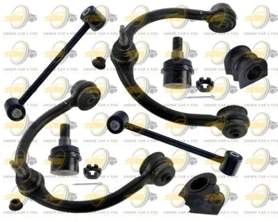 Kit de brazos de control superiores delanteros para Jeep Grand Cherokee 05-10 rótulas barra estabilizadora Foto 1 de 4