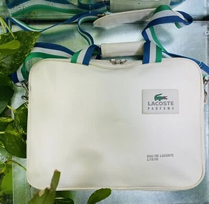 Vintage Lacoste Crossbody Messenger Bag Unisex. Sz L 15in xW5 xH11. Preowned - Picture 1 of 5