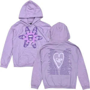 Olivia Rodrigo Women's Official Merch Guts Mouth Purple Wash Hoodie Sweatshirt - Picture 1 of 3