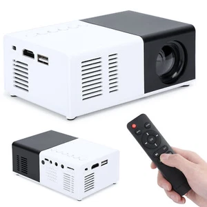 Mini Portable LED Projector 1080P HD Home Cinema Theater System PC Laptop Phone - Picture 1 of 24