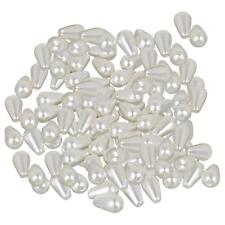 Pearl Beads Loose Spacer Beads Waterdrop Faux  Shape for Vase Filler Bracelet