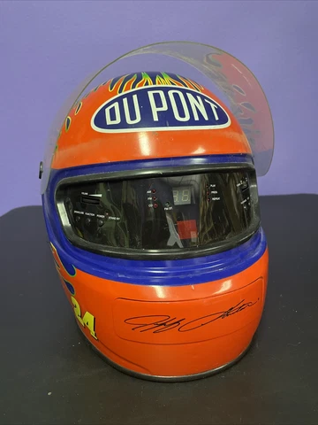 Dupont Nascar Racing Helmet Am Fm Radio Stereo Jeff Gordon 24 Hendrick Cover