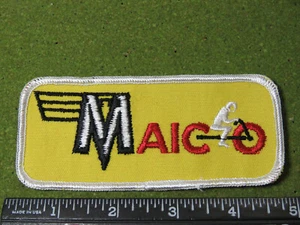  Maico Motorcycle Vintage Patch Badge (1 ) Patch- in the gallery Pic from 1970's - Imagen 1 de 6