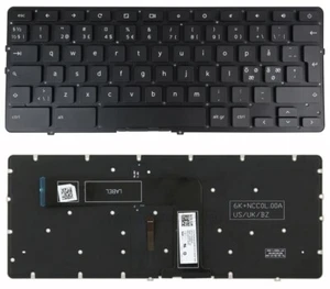 NEW keyboard DELL Chromebook 13 7310 Nordic layout 0Y07N4 - Picture 1 of 1