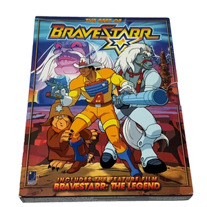The Best Of Bravestarr DVD 2007 2-Disc Set With Slipcase OOP Animated Filmation - Foto 1 di 13