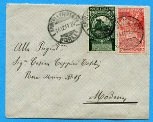 1911 CINQUANTENARIO UNITA' ITALIA c.5 (+5) e c.10 (+5) (Sass.93-94) (291969) - Imagen 1 de 2