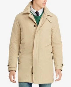 🔥499 Polo Ralph Lauren cappotto pendolare idrorepellente kaki grande e alto taglia 1XB - Foto 1 di 10