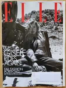 Gisele Bundchen, Catherine Cortez Masto, Rianne Van Rompaey Elle Mag Oct 2022 - Picture 1 of 12
