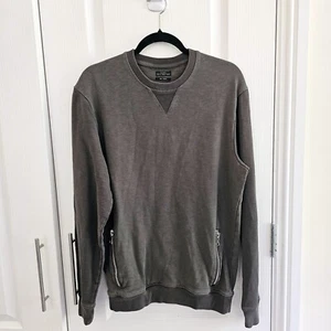 All Saints Mens Crew Neck Designer Pullover Sweatshirt Sweater Jumper Size S - Picture 1 of 9
