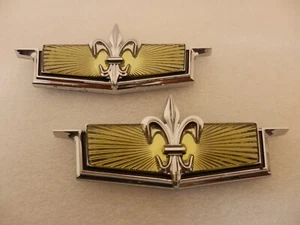 70-88 CHEVROLET CAPRICE CLASSIC BROUGHAM PILLAR EMBLEM SET - Picture 1 of 4