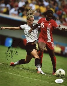 Nichelle Prince Signed JSA COA 8X10 Canada Women's Soccer Photo Auto Canadian - Picture 1 of 3