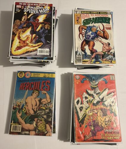 Mixed LOT OF 120 Marvel / DC & Indies Comics ! Ranging From 60s to Early 2000s