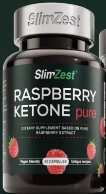 Raspberry Ketone Pure Max Strength 600mg 60 Diet Capsules Evolution Slimming - Image 1 of 2