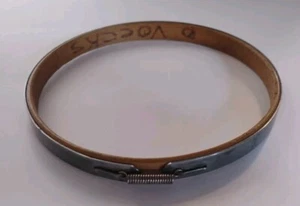 Antique Spring Tension Wood And Metal 5" Non Felt Embroidery Hoop - Picture 1 of 7