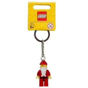 LEGO 850150 Santa Claus Minifigure Keychain Keyring Christmas Retired New - Picture 1 of 4