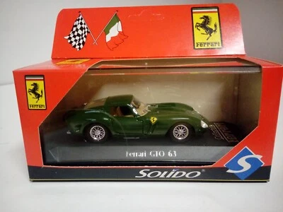 Modellino Die Cast Solido Ferrari GTO 63 1/43 NIK371 - Immagine 1 di 4