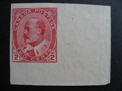 Canada imperf KEVII Sc 90A MNG heavy crease, almost a tear, see pictures - Image 1 of 2