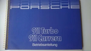 Original Betriebsanleitung Porsche 911 Turbo / 911 Carrera 19 - Bild 1 von 3