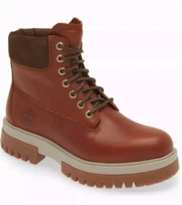 Timberland Arbor Road 6 Inch Waterproof Fashion Cognac Boot Men's Size 9.5 - Picture 1 of 8