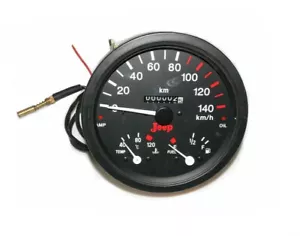 Speedometer Cum Temperature, Fuel, Amp. & Oil Indicator For Willys Jeep - Picture 1 of 4
