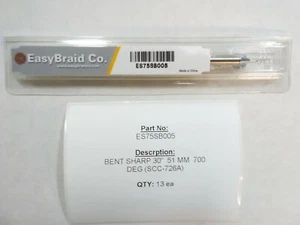 Easybraid Solder Tip ES75SB005 BENT SHARP 30" .51 MM  700 DEG	 	 - Picture 1 of 1