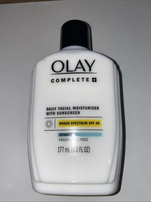 New Sealed Olay Complete + Daily Facial Moisturizer SPF 40 Sensitive 6.0oz - Image 1 of 2
