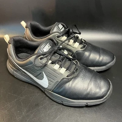 Nike Explorer Twist Golf Shoes Black Low Top Lace Up Sneakers Mens 10 US - Image 1 of 4