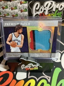 2006-07 Ultimate Collection Premium 36/50 Pau Gasol #PR-PG Jumbo Patch HOF - Bild 1 von 2
