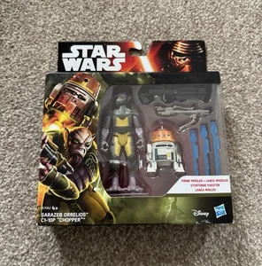 FIGURA DE ACCIÓN CHOPPER STAR WARS REBELS ZEB GARAZEB ORRELIOS C1-10P hasbro - Imagen 1 de 2